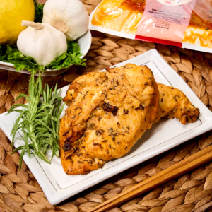 RedMart Lemon Herbs Marinated Chicken Boneless Breast (No MSG – Halal – Airfryer Ready) – Frozen, 2 Packs Total 1kg